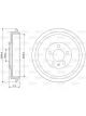 Valeo Brake Drum