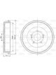 Valeo Brake Drum