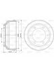Valeo Brake Drum
