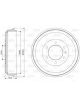 Valeo Brake Drum