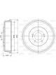 Valeo Brake Drum