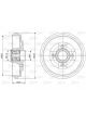 Valeo Brake Drum
