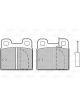 Valeo Brake Pad Set 56mm Width