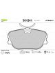 Valeo Brake Pad Set w/o Anti-Squeak Plate 100.6mm Width