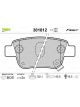Valeo Brake Pad Set w/o Anti-Squeak Plate 102.1mm Width