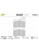 Valeo Brake Pad Set w/o Anti-Squeak Plate 110mm Width