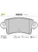 Valeo Brake Pad Set w/o Anti-Squeak Plate 115.9mm Width