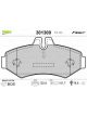 Valeo Brake Pad Set w/o Anti-Squeak Plate 125.9mm Width