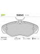 Valeo Brake Pad Set w/o Anti-Squeak Plate 145mm Width