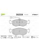 Valeo Brake Pad Set w/o Anti-Squeak Plate 151.6mm Width