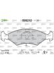 Valeo Brake Pad Set w/o Anti-Squeak Plate 151mm Width
