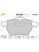 Valeo Brake Pad Set w/o Anti-Squeak Plate 155.3mm Width