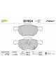 Valeo Brake Pad Set w/o Anti-Squeak Plate 155.4mm Width