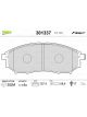 Valeo Brake Pad Set w/o Anti-Squeak Plate 157.4mm Width