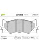 Valeo Brake Pad Set w/o Anti-Squeak Plate 157.8mm Width