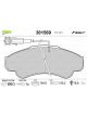 Valeo Brake Pad Set w/o Anti-Squeak Plate 164.8mm Width
