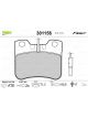 Valeo Brake Pad Set w/o Anti-Squeak Plate 71.3mm Width