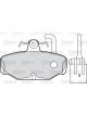 Valeo Brake Pad Set w/o Anti-Squeak Plate 90mm Width