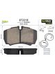 Valeo Brake Pad Set w/o Lock Screw 109.6mm Width