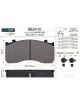 Valeo Brake Pad Set w/o Lock Screw 185mm Width