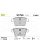 Valeo Brake Pad Set with Anti-Squeak Plate 102mm Width