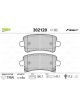 Valeo Brake Pad Set with Anti-Squeak Plate 106.7mm Width
