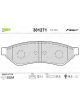 Valeo Brake Pad Set with Anti-Squeak Plate 121.1mm Width