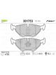 Valeo Brake Pad Set with Anti-Squeak Plate 123mm Width