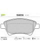 Valeo Brake Pad Set with Anti-Squeak Plate 137mm Width