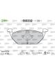 Valeo Brake Pad Set with Anti-Squeak Plate 146.1mm Width