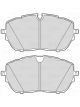 Valeo Brake Pad Set with Anti-Squeak Plate 148mm Width