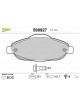 Valeo Brake Pad Set with Anti-Squeak Plate 151mm Width with Slide Rails