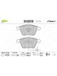 Valeo Brake Pad Set with Anti-Squeak Plate 155.3mm Width