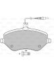 Valeo Brake Pad Set with Lock Screw 162.2mm Width