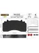 Valeo Brake Pad Set with Lock Screw 217.6mm Width