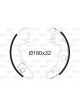 Valeo Brake Shoe