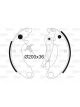 Valeo Brake Shoe