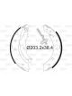 Valeo Brake Shoe