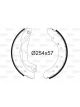Valeo Brake Shoe Set 57mm Width 254mm Dia