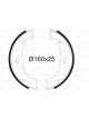 Valeo Parking Brake Shoes