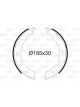 Valeo Parking Brake Shoes