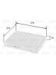 Valeo Filter Cabin Air