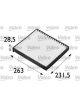 Valeo Cabin Air Filter Height 30mm, Width 230mm, Length 258mm Particle