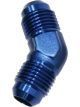 Aeroflow 45 Degree Male Flare Union -4AN Blue