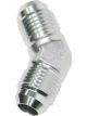 Aeroflow 45 Degree Male Flare Union -16AN Silver