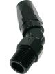 Aeroflow Male NPT Taper Swivel 45Â° Hose End 3/4
