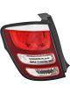 Valeo Combination Rearlight w/o Bulbs Left with Bulb Holder
