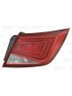 Valeo Combination Rearlight w/o Bulbs Right with Bulb Holder LED