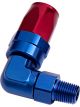 Aeroflow Male NPT Taper Swivel 90Â° Hose End 3/4