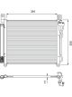 Valeo Air Conditioning Condenser